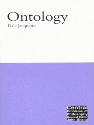 cover image of Ontology